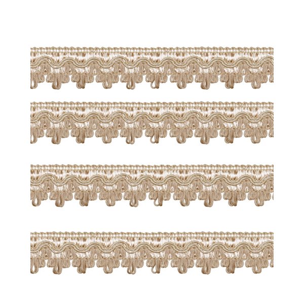 Fancy Braid - Cream / Gold 27mm Price is for 5 metres