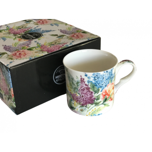 Ambrosia Design Set of 4 mugs NEW Heritage Brand 300ml 10.5 oz ea