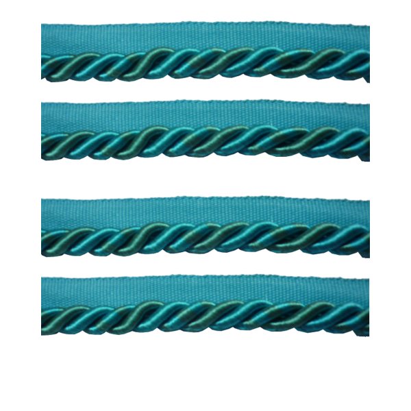 Piping Cord 8mm on Tape - Aqua Blue Price is for 5 metres