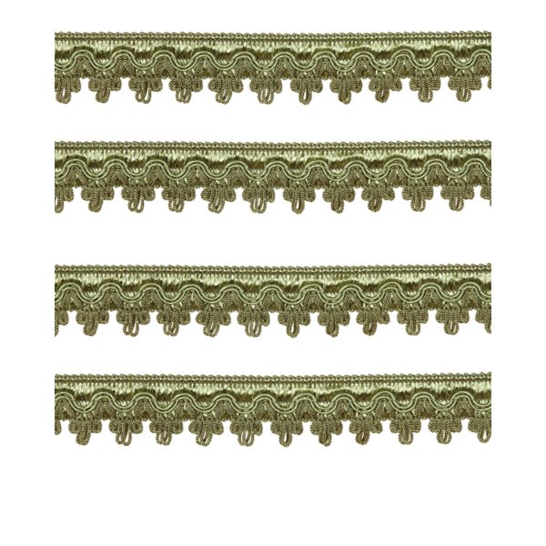 Large Fancy Braid - Antique Green 27mm Price is for 5 metres