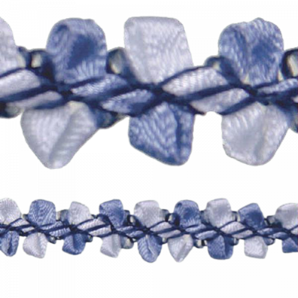 Rococo Trim - French Blue / Blue 10mm Price is for 10 metres