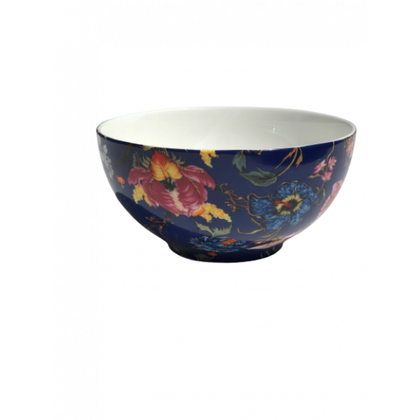 Blue ceramic Cereal Bowl 16cm