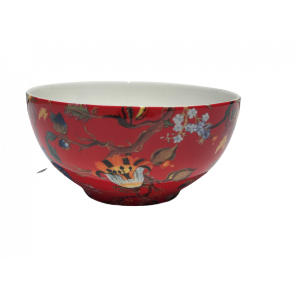 Red Ceramic Cereal bowl 16cm