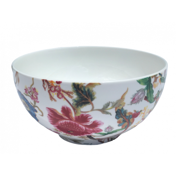 Antique White ceramic Cereal Bowl 16cm