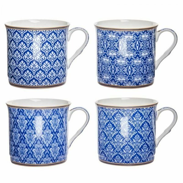 Moroccan Design Set of 4 NEW Heritage Brand 300ml 10.5 oz ea