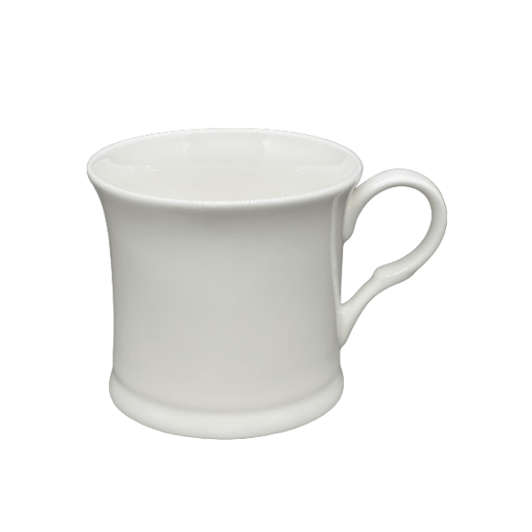 White Design Mug NEW Heritage Brand Boxed 300ml 10.5oz