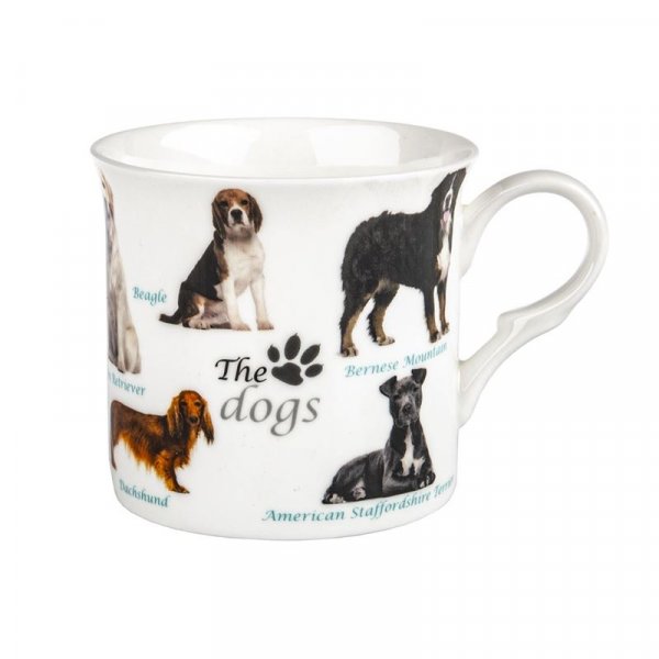 Dogs Design Mug NEW Heritage Brand 300ml 10.5oz