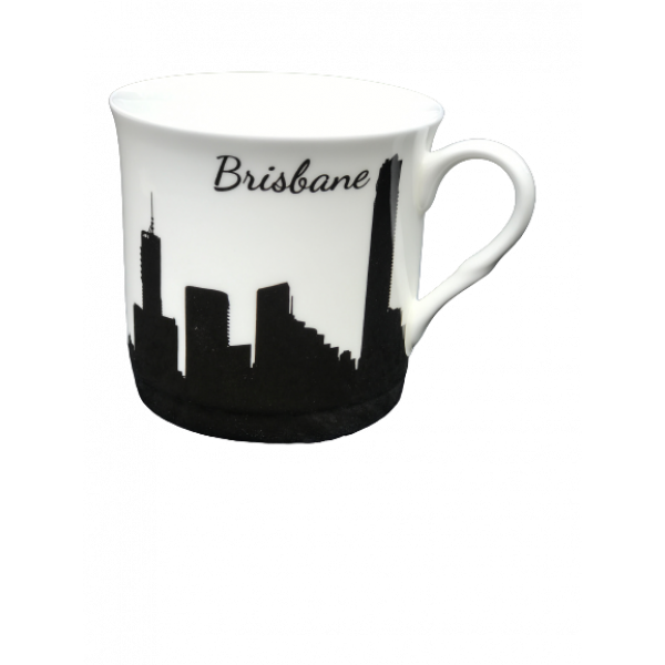 Brisbane Skyline Design Mug NEW Heritage Brand Boxed 300ml 10.5oz 