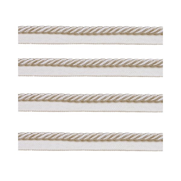 Piping Cord 8mm on Tape - Cream (Price is per metre)