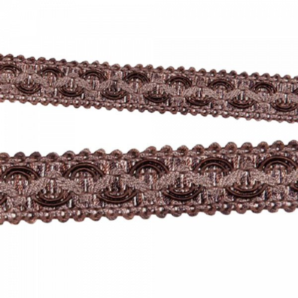 Ornate Braid - Chocolate 20mm Price is for 5 metres