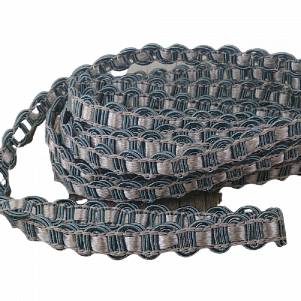 Small Upholstery Braid - Blue 10mm Price is for 5 metres