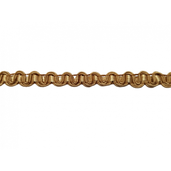 Small Upholstery Braid Gold 10mm Price is for 5 metres