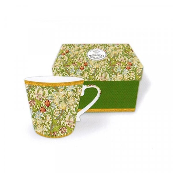 Golden Lily Design Mug NEW Heritage Brand Boxed 400ml 13.5oz