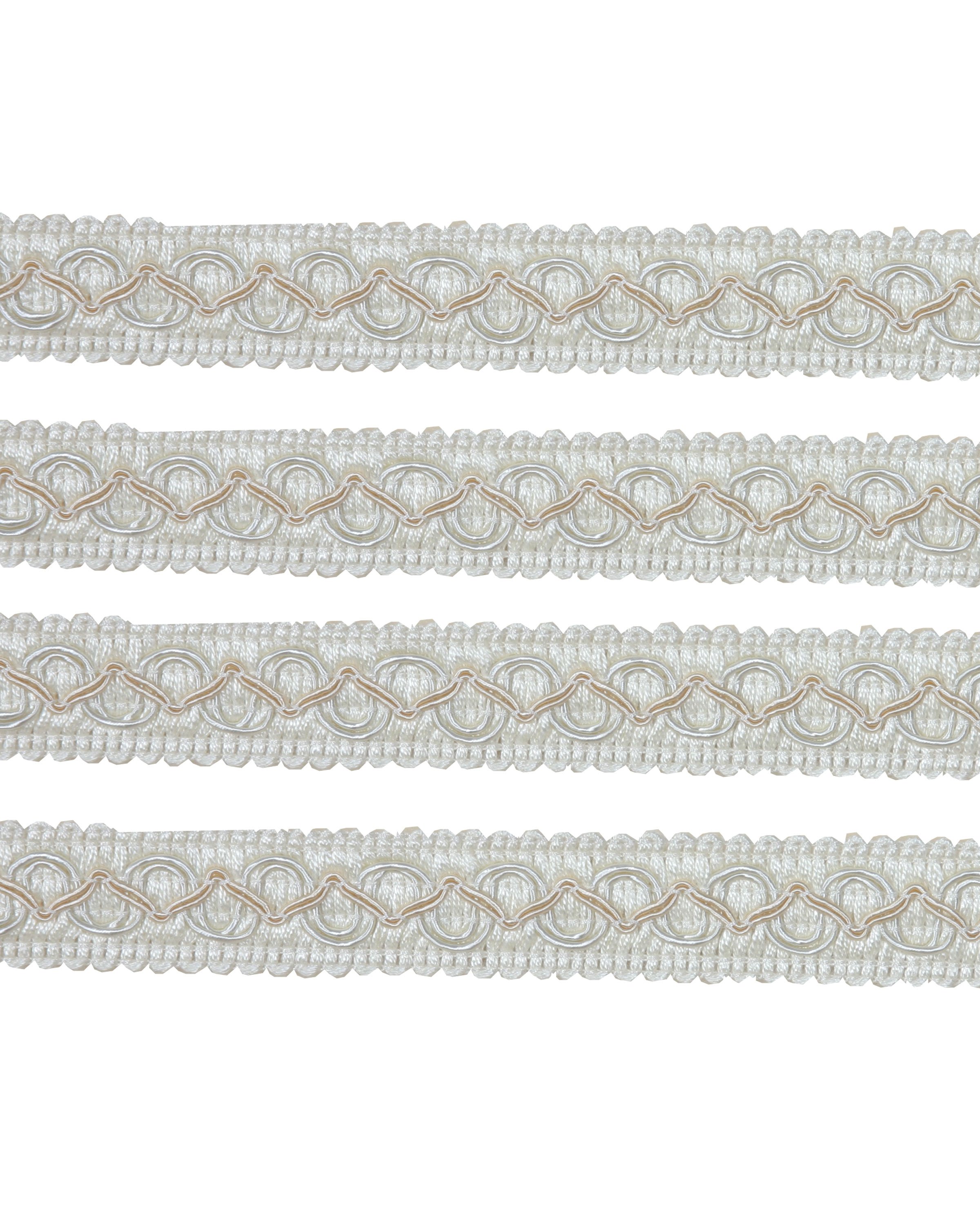 Fancy Braid - Cream 21mm Price is for 5 metres