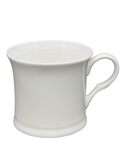 White Design Mug NEW Heritage Brand Boxed 300ml 10.5oz