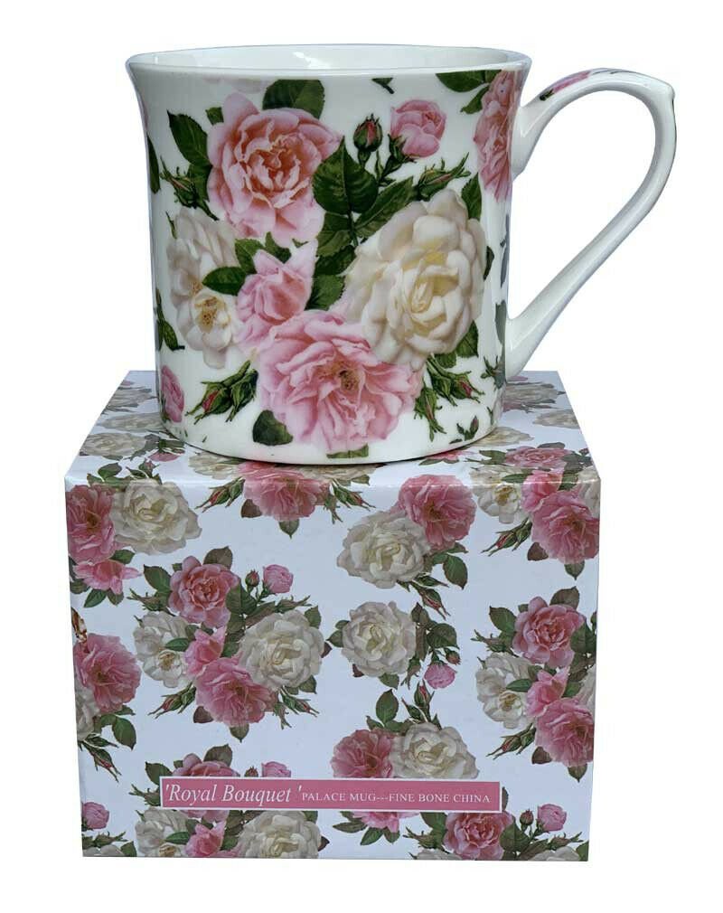 Royal Bouquet Design Mug NEW Heritage Brand Boxed 300ml 10.5oz