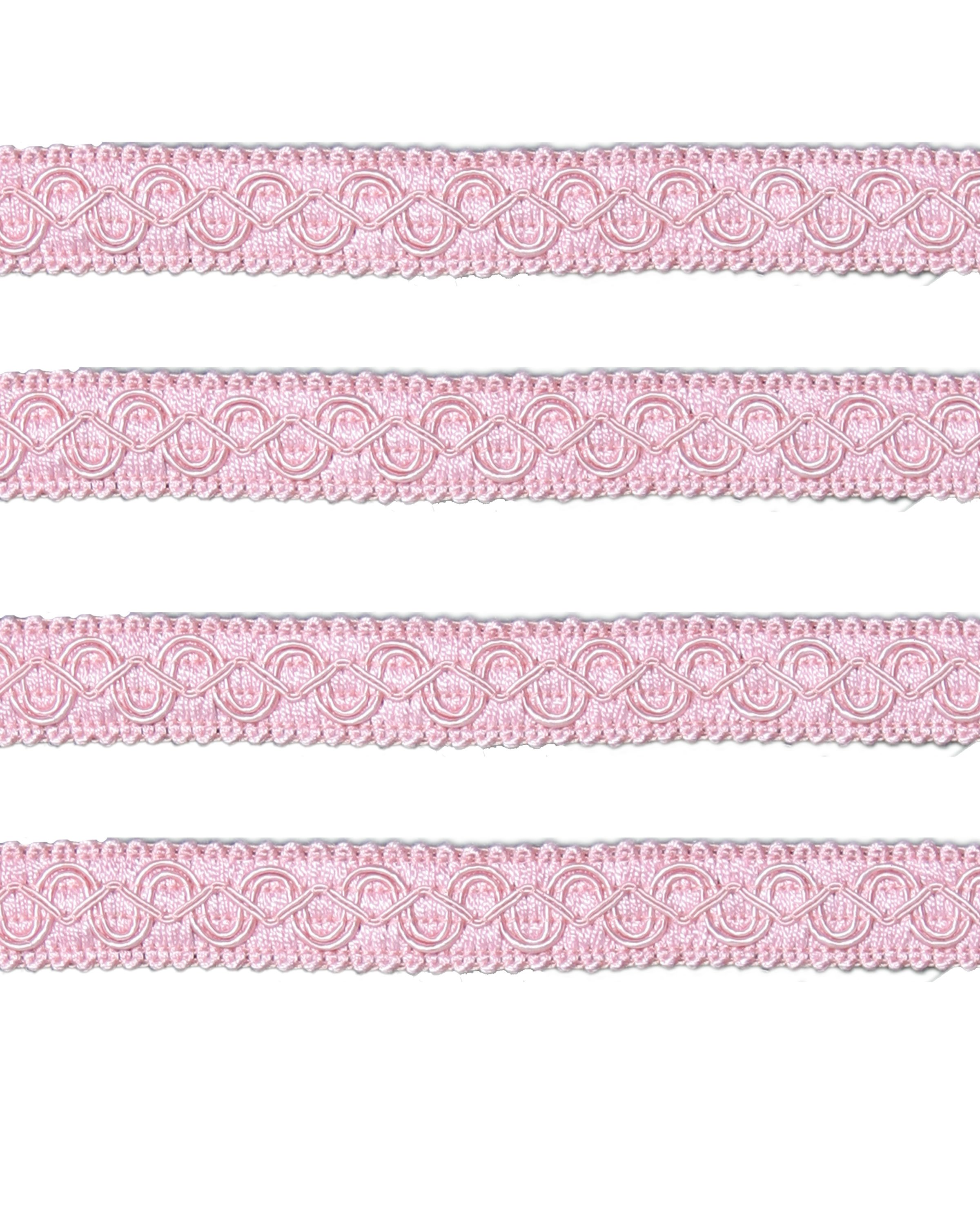 Fancy Braid - Dusky Pink 21mm Price is for 5 metres