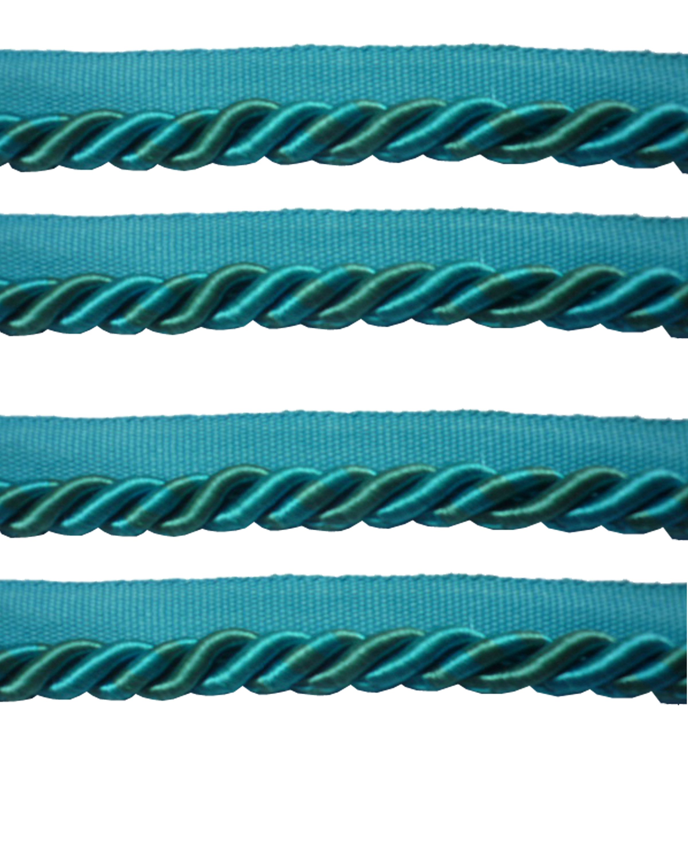 Piping Cord 8mm on Tape - Aqua Blue Price is for 5 metres