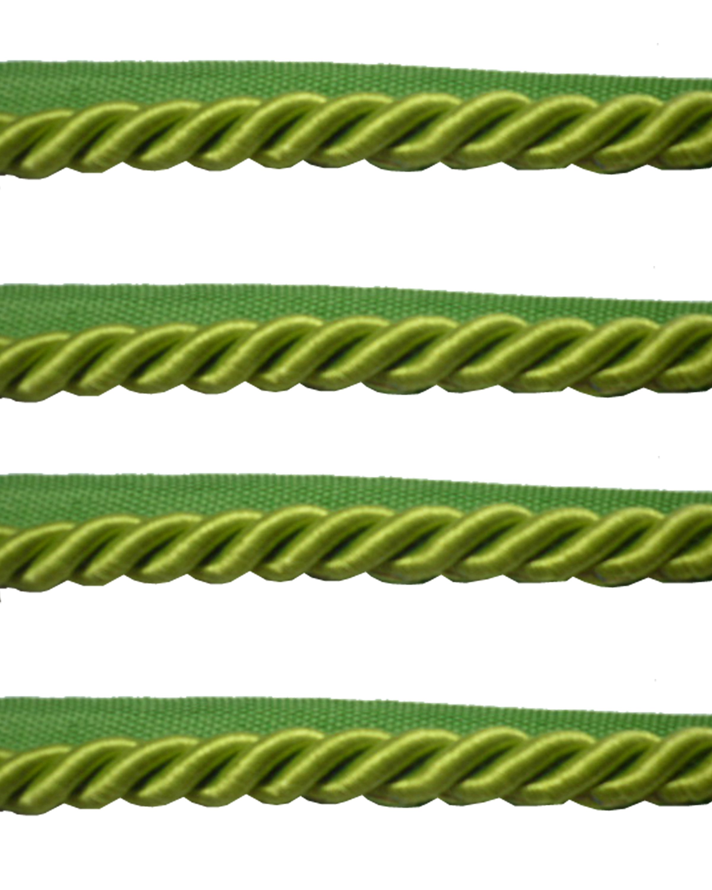 Piping Cord 8mm on Tape - Lime Green Price is for 5 metres