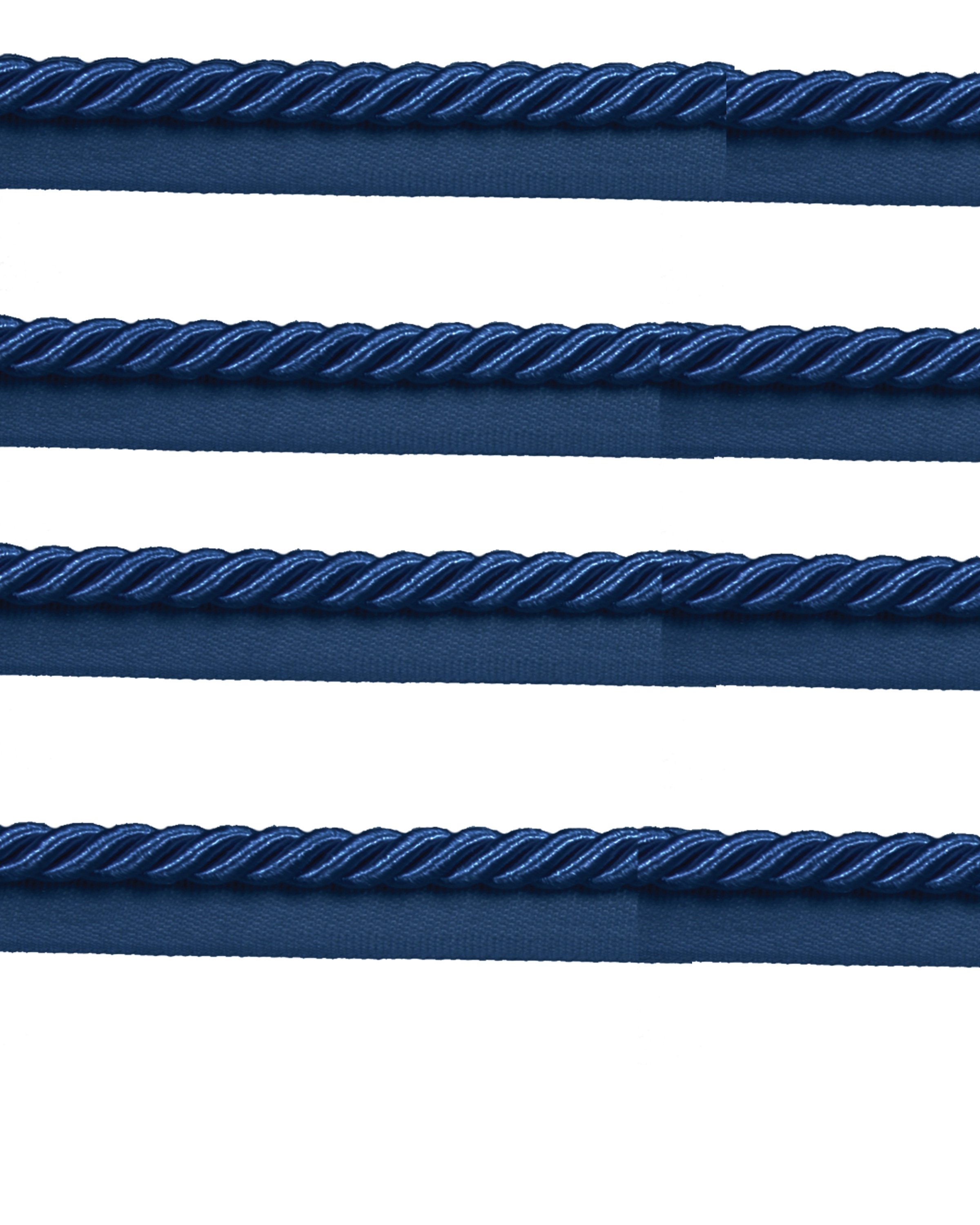 Piping Cord 8mm on Tape - Navy Blue Price is for 5 metres
