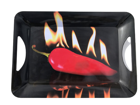 Hot Chili Design melamine Serving Tray New 47cm x 33cm