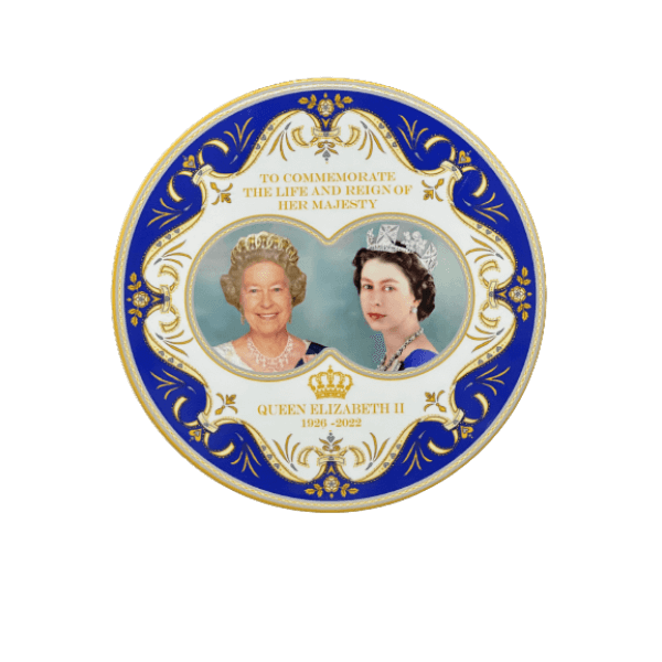 Queen Elizabeth Ceramic Trivet 16cm