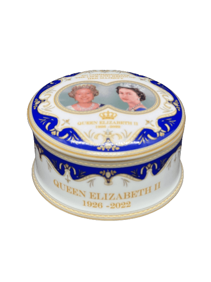 Queen Elizabeth II Fine bone china trinket box